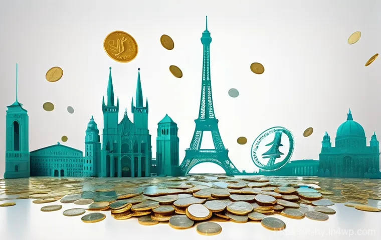 CBDC 관련 최신 연구 및 동향 - An abstract yet sophisticated representation of data security and trust surrounding a Central Bank D...