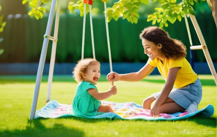 CBDC와 탈중앙화 금융 DeFi 의 관계 - **Prompt 1:** A vibrant, sunlit park scene. A happy toddler, approximately 2 years old, with rosy ch...